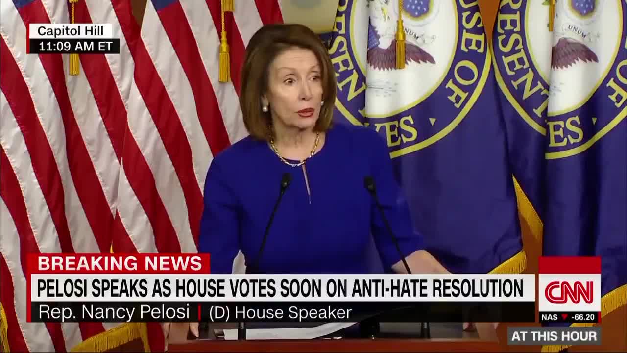 Pelosi appears to defend Omar who did not intend to make anti-Semitic remarks