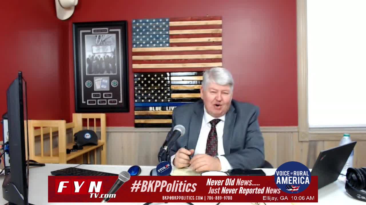 BKP talks about EV, Marc Short, border, GA Grand Jury, and more