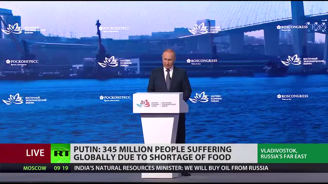 ️Putin: "Welfare of 'Golden Billion' Ignored"