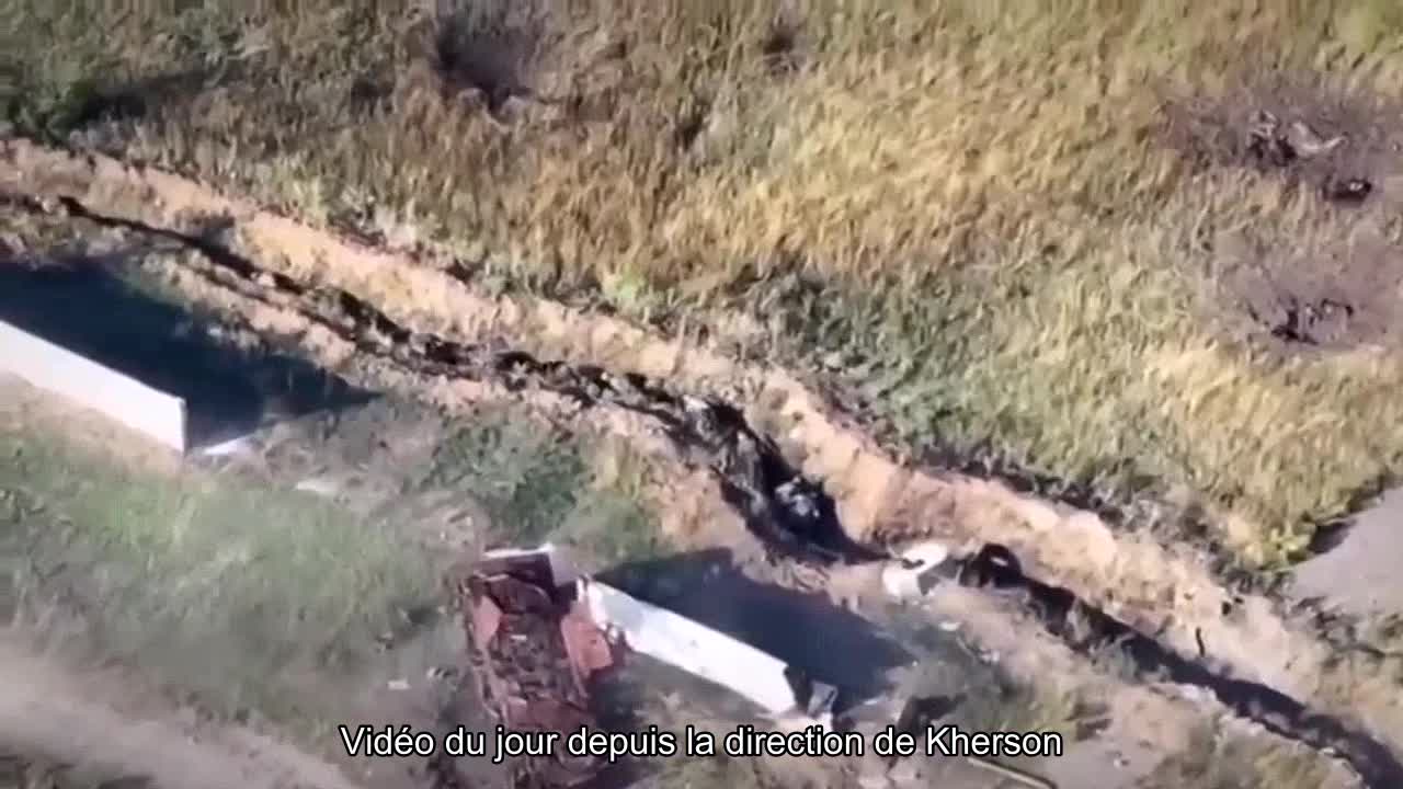 Vidéo du jour depuis la direction de Kherson