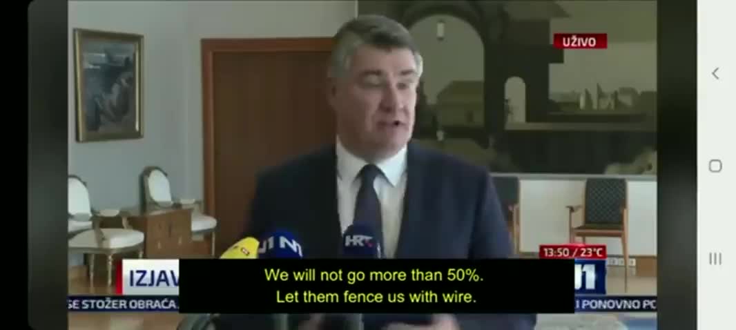 Zoran Milanović: President Of Croatia Stops COVID-19 Vaccination Program In His Country