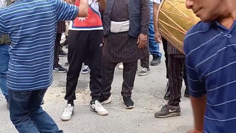 Dhime Baja, Chakte Narayan Jatra, Hadigaun, Kathmandu, 2080