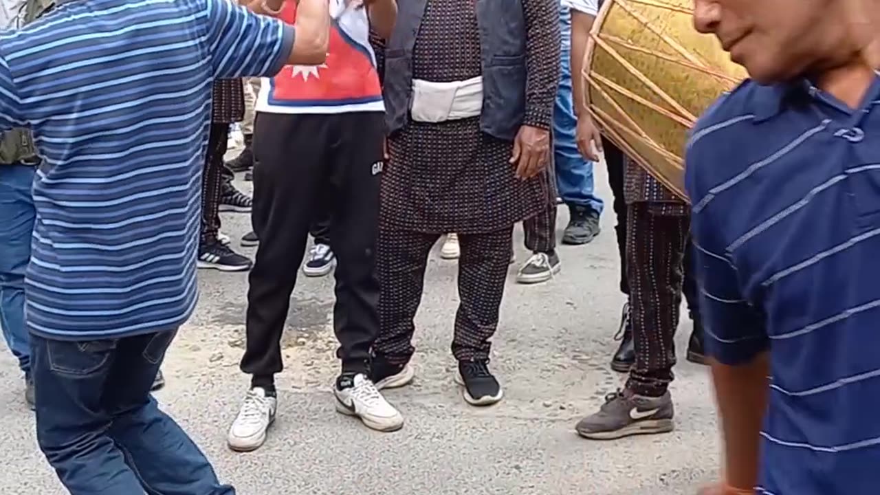 Dhime Baja, Chakte Narayan Jatra, Hadigaun, Kathmandu, 2080