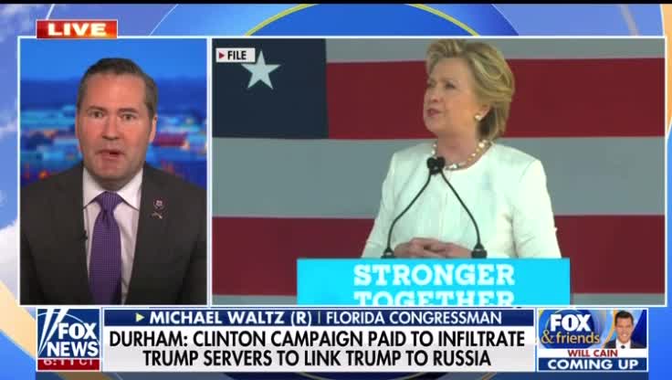 Florida Congressman Michael Waltz on the Durham Probe Revelations