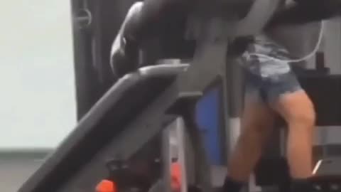Когда пришёл в спортзал.)))