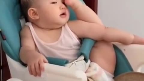 Funny Baby gymnastic moment - My Little Baby