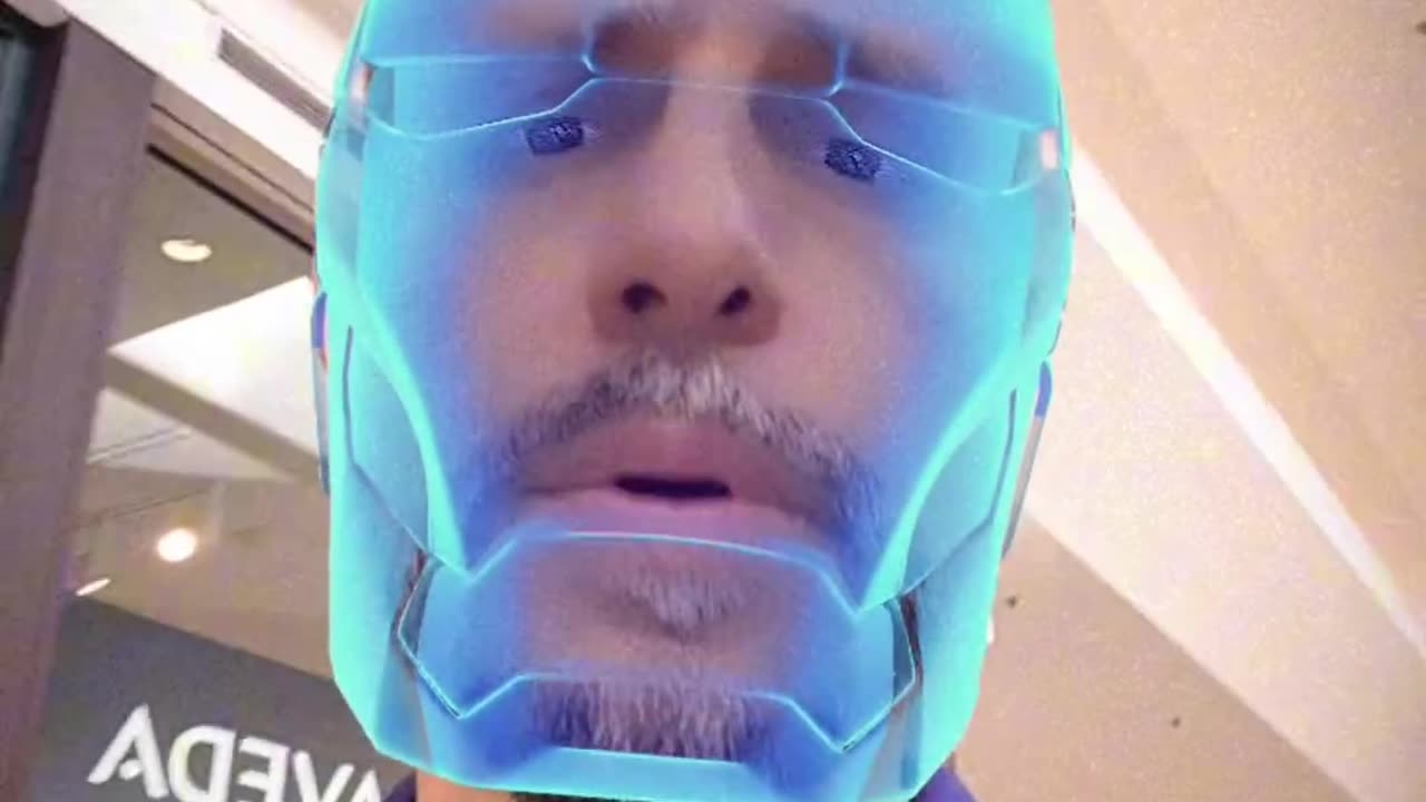 Snapchat Filter Fun - Ironman