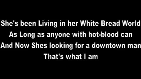 Billy Joel Uptown Girl with Lyrics