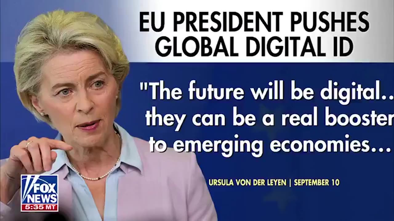 EU PRESIDENT: "DIGITAL ID, CBDC AND A CASHLESS SOCIETY—GLOBALLY—BY 2030"