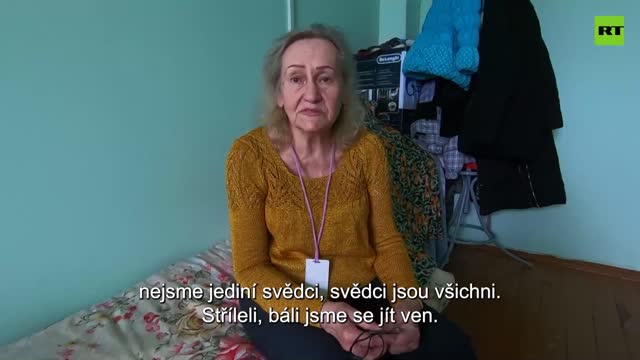 Uprchlice z Mariupolu vypráví, jak vojáci Azova stříleli na domy