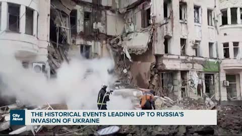 Historical events leading up to Russia’s invasion of Ukraine