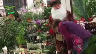 dancing and singing santa claus