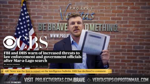 Project Veritas Leaks DHS Bulletin That Labels Conservatives As "Domestic Violent Extremists"