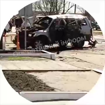 💥 Another collaborator's car was blown up in occupied Starobilsk, Luhansk