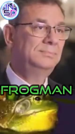 Meet the CEO of Pfizer, Frogman.