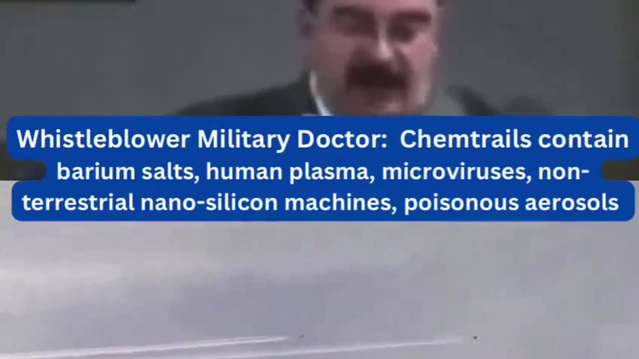 chemtrail whistleblower military doctor