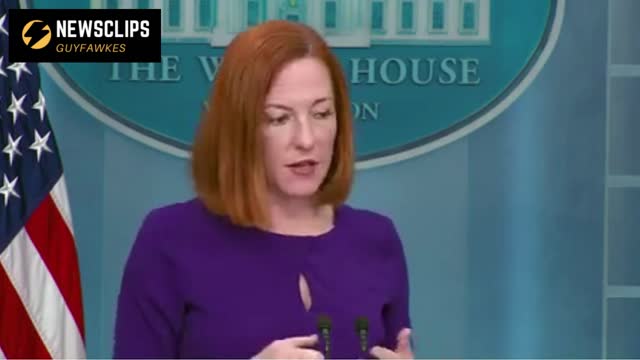 Jen Psaki On Russia Sanctions 'The Goal Is To Deplete Russia Resources'