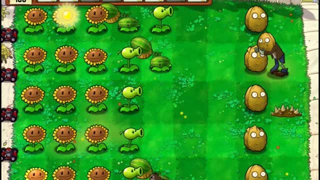 Plants vs zombies Minijuegos 01 Vegezombies