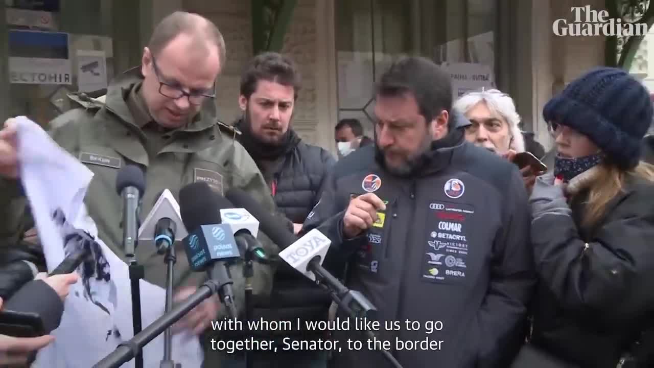 'See what your friend Putin has done'_ Italy's Matteo Salvini confronted in Pola
