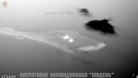 OK Pivden demonstrated new strikes by the Armed Forces against the Russians on Zmiiny