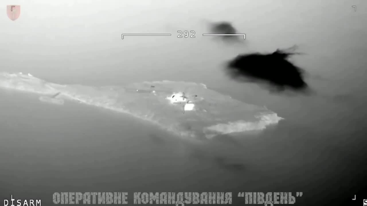 OK Pivden demonstrated new strikes by the Armed Forces against the Russians on Zmiiny