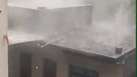 Hail storm