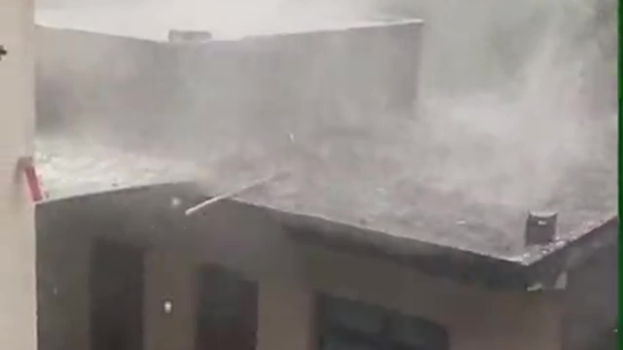 Hail storm