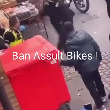 These people are out of control. They'll use anything as a weapon ban all assult cars and bikes