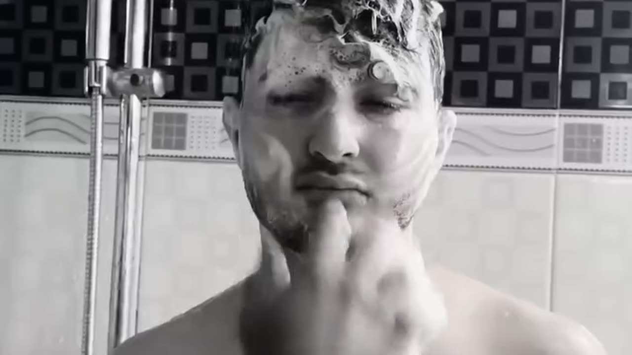 He wrote: please wash me
