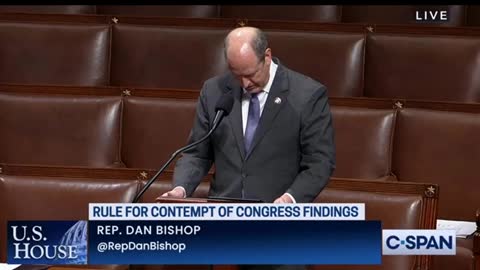 4.6.22 Floor Remarks: Contempt Resolution Rule