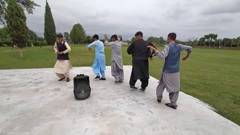 Traditional Dance (atan) Pakistani pathan