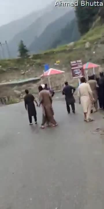Flash Flood in Naran, Pakistan