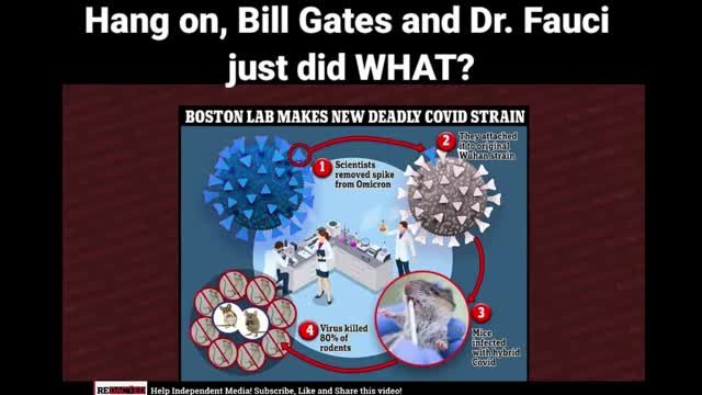 Hang on, Bill Gates and Dr. Fauci just did WHAT