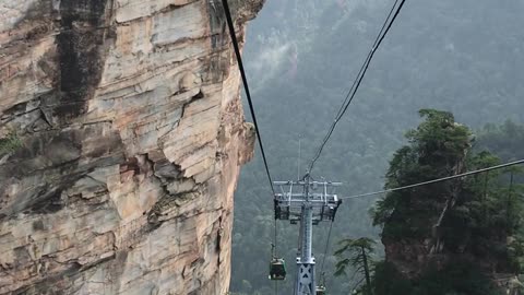 China, zhangjiajie gondola