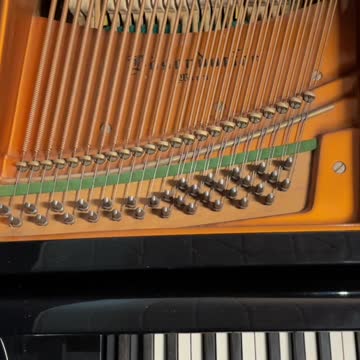 Low notes on a Bösendorfer