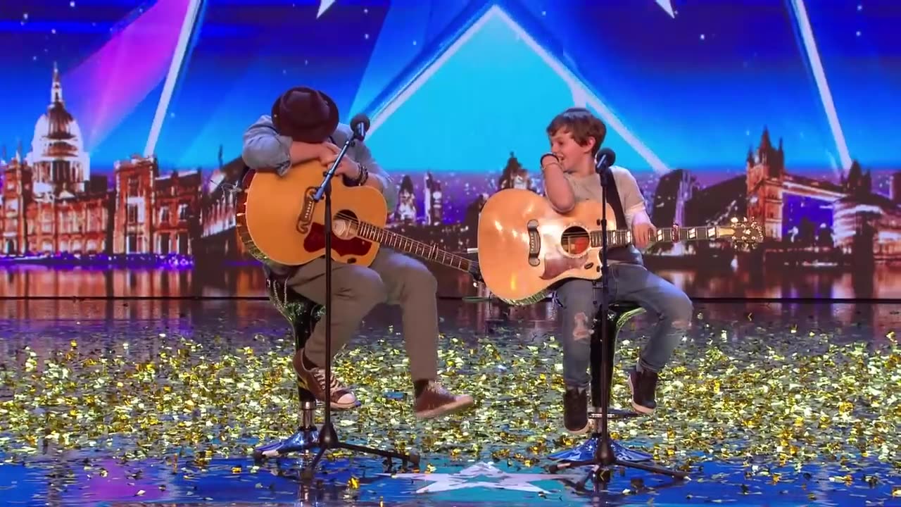 Father & Son act get Simon Cowell's GOLDEN BUZZER with emotional Audition | Britain's Got Talent