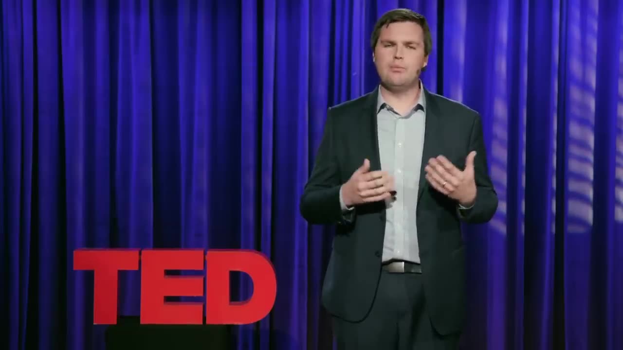 JD Vance 2016 Ted Talk: America's Forgotten Working Class