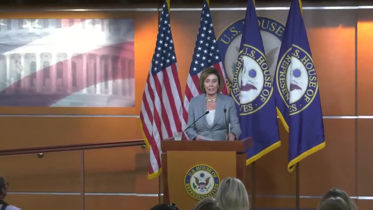 Pelosi CELEBRATES The Inflation Reduction Act While Americans Continue To Struggle