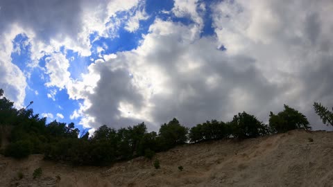 Time Lapse Video of the Clouds In the Sky