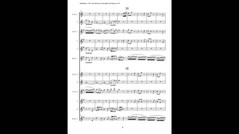 J.S. Bach – Motet: “Der Geist hilft unser Schwachheit auf” (Double Saxophone Choir)