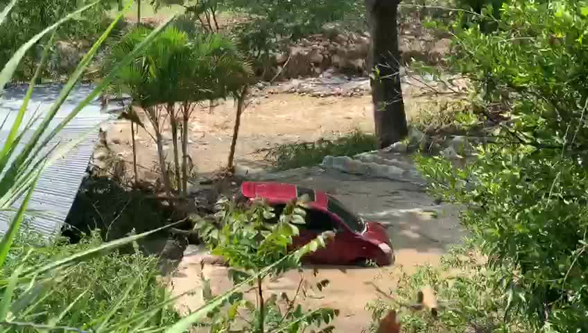 Avalancha en Piedecuesta, Santander
