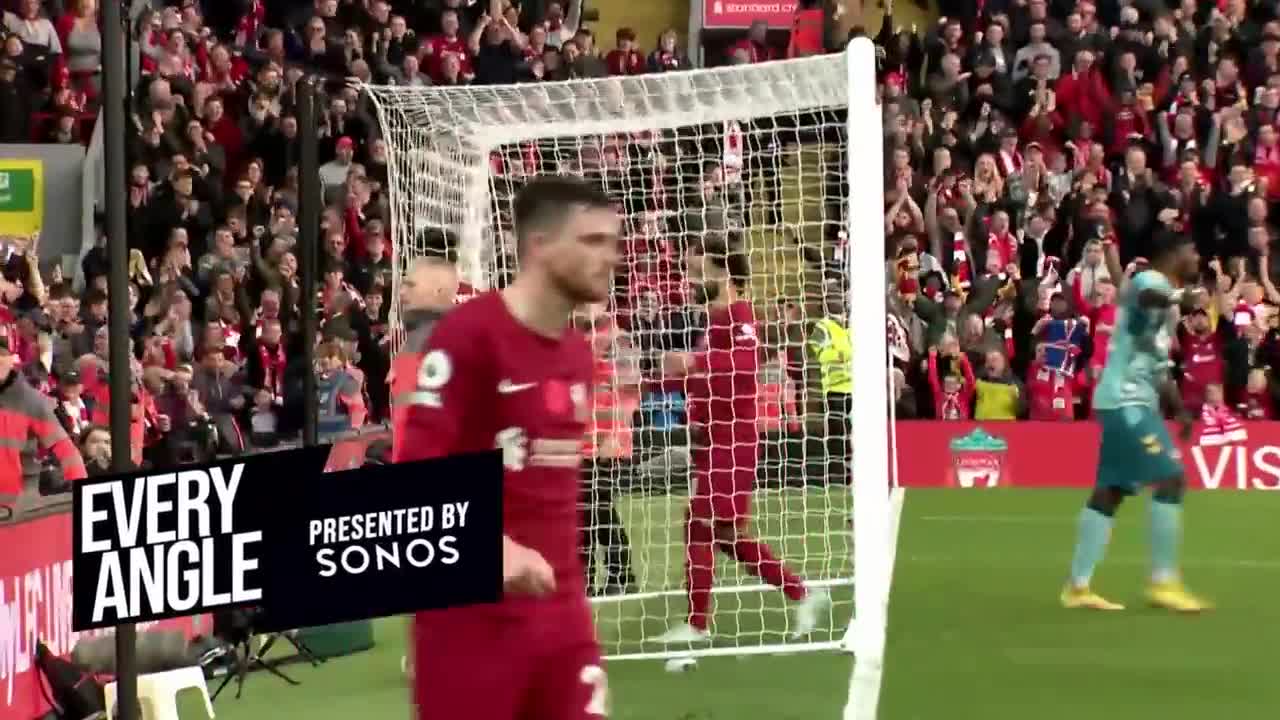 Every angle of Nunez scoring his second _ Another Robertson assist