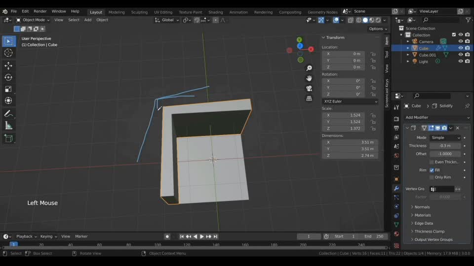 Start building the rough shape