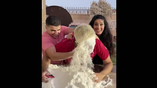 Flour Challenge Amazing Game Excellence