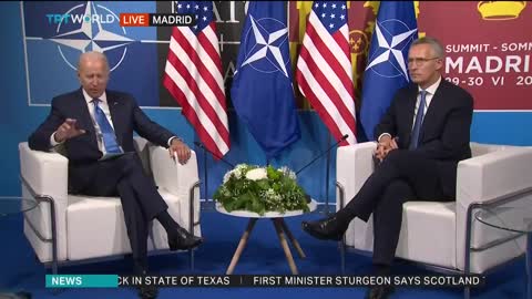 NOW - Biden: US to send more land, naval, and aerial forces to Europe amid the war in Ukraine.