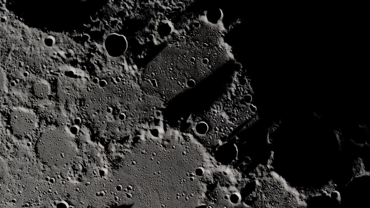 Clair de Lune 4K Version - Moon Images from NASA's Lunar Reconnaissance Orbiter