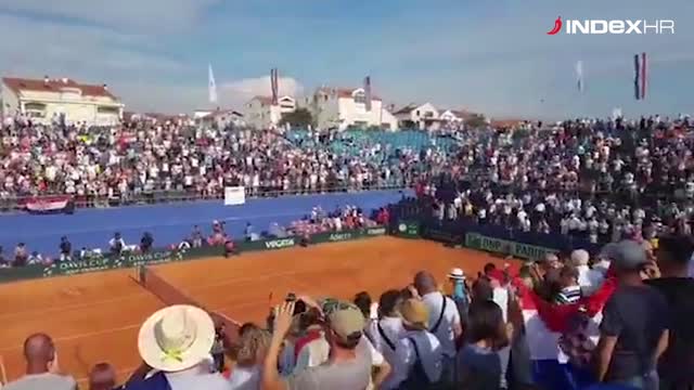 Veliko slavlje nakon Čilićeve pobjede