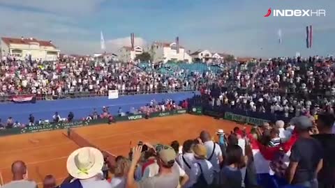 Veliko slavlje nakon Čilićeve pobjede