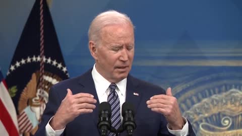 Biden makes note of Biden's statement