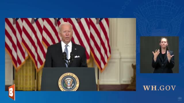 Joe Biden Admits Afghanistan Collapse Happened "More Quickly" than He Expected